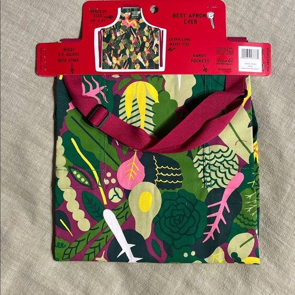 Blue Q Apron Greens aren’t boring Heavy Cotton Twill New Unisex - Picture 2 of 5